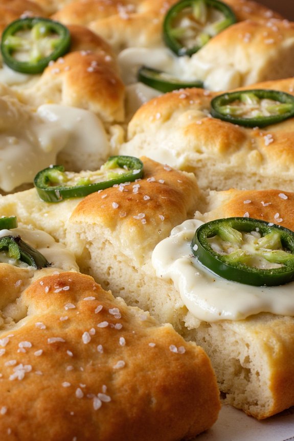 cheesy spicy italian flatbread