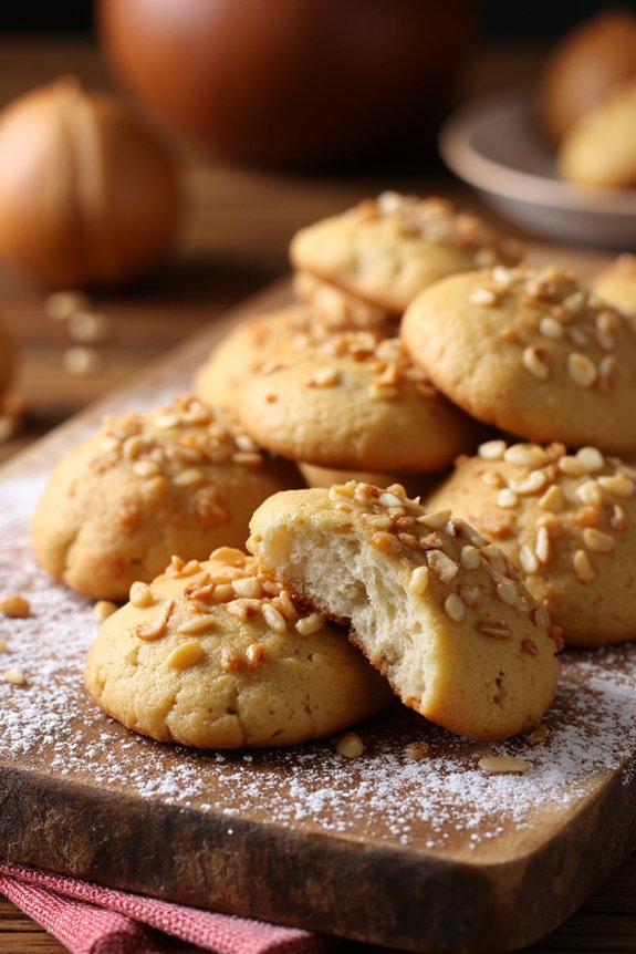 chewy nutty italian cookies