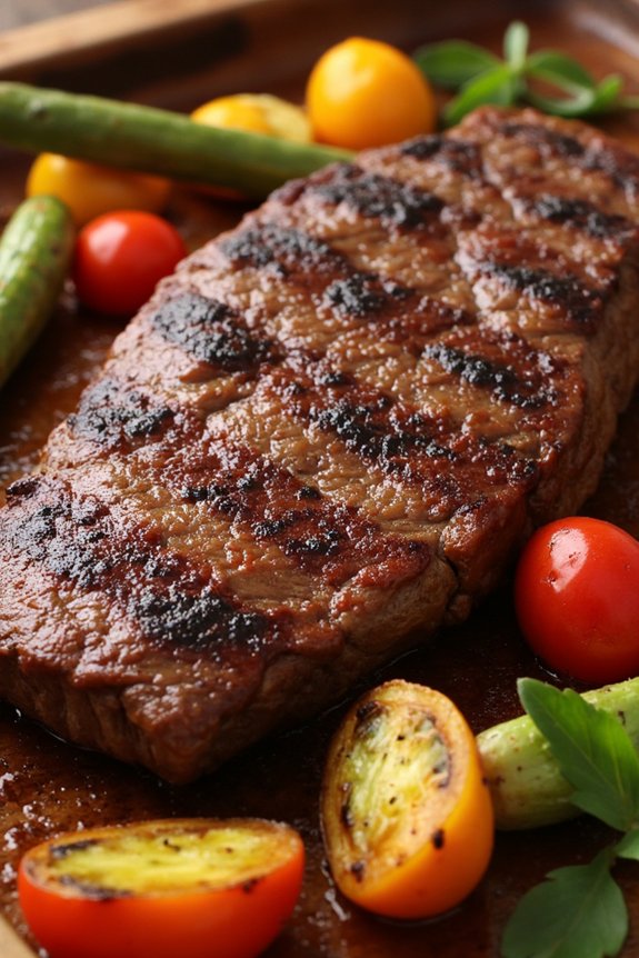 chianti marinated grilled steak