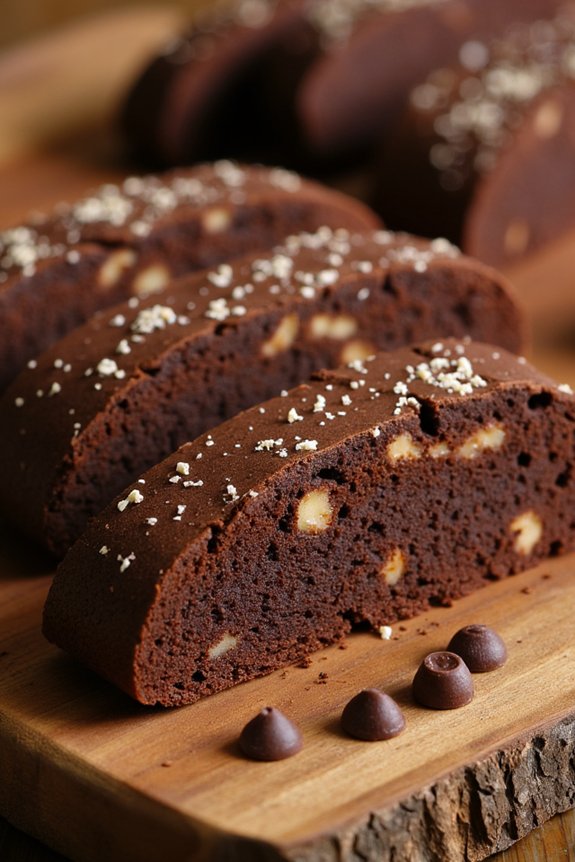 chocolate almond biscotti recipe