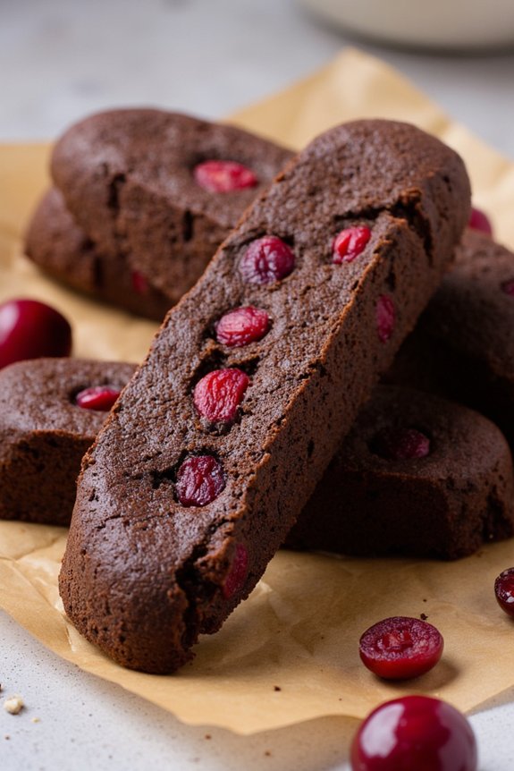 chocolate cherry biscotti recipe