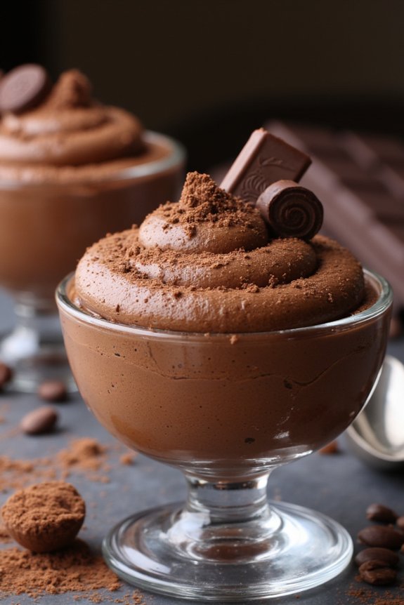 chocolate ricotta mousse recipe