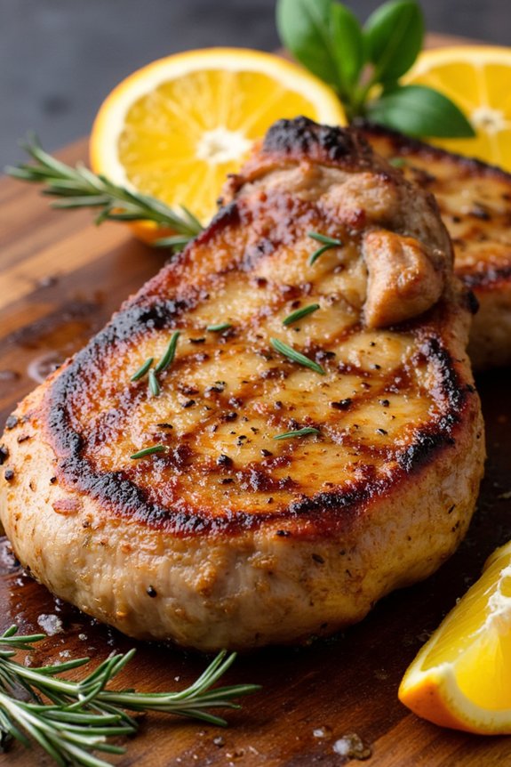 citrus marinated pork chop recipe