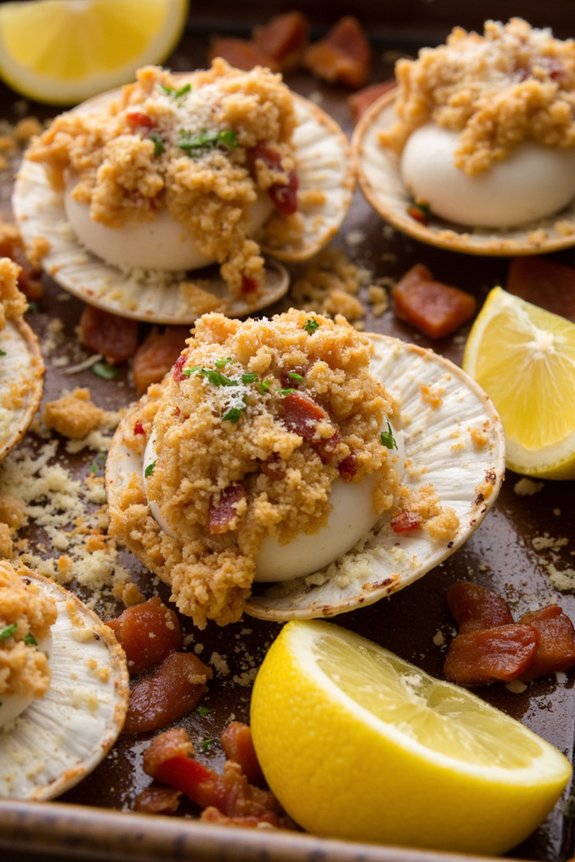 clams casino with trebbiano
