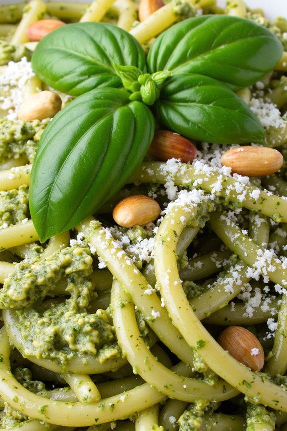 classic basil pesto pasta