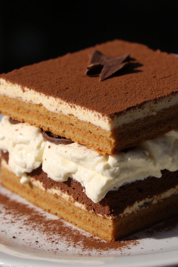 classic creamy coffee dessert