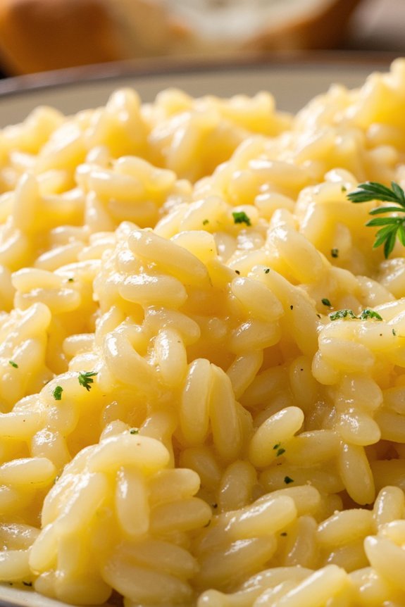 classic creamy parmesan risotto