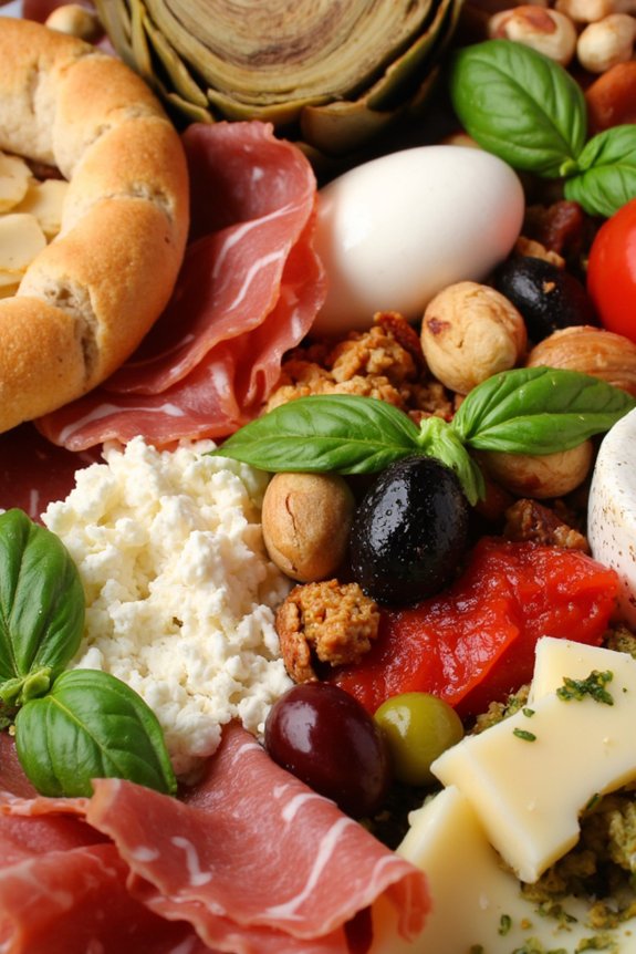 classic italian appetizer platter