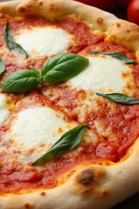 classic italian margherita pizza
