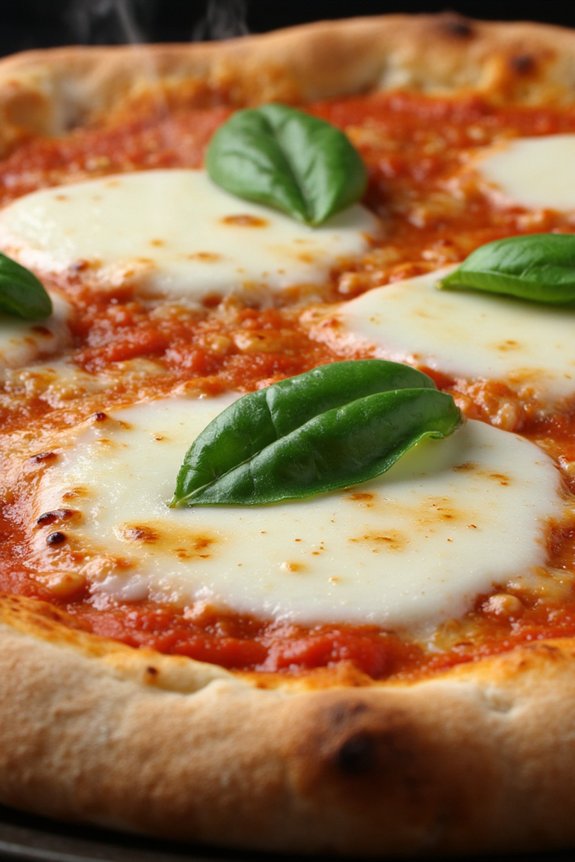 classic italian margherita pizza