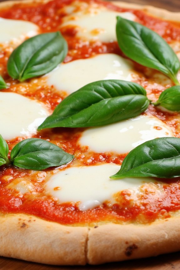 classic italian margherita pizza