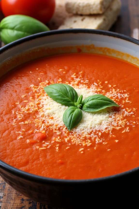 classic italian tomato basil soup