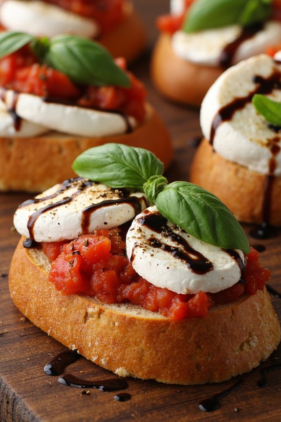 classic italian tomato bruschetta