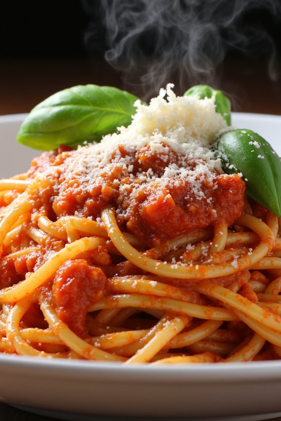 classic italian tomato pasta