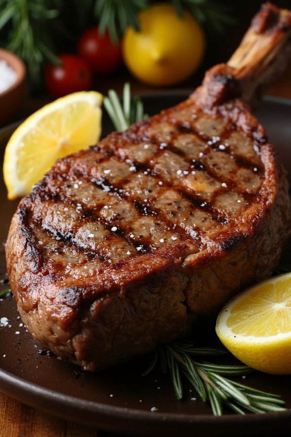 classic tuscan t bone steak