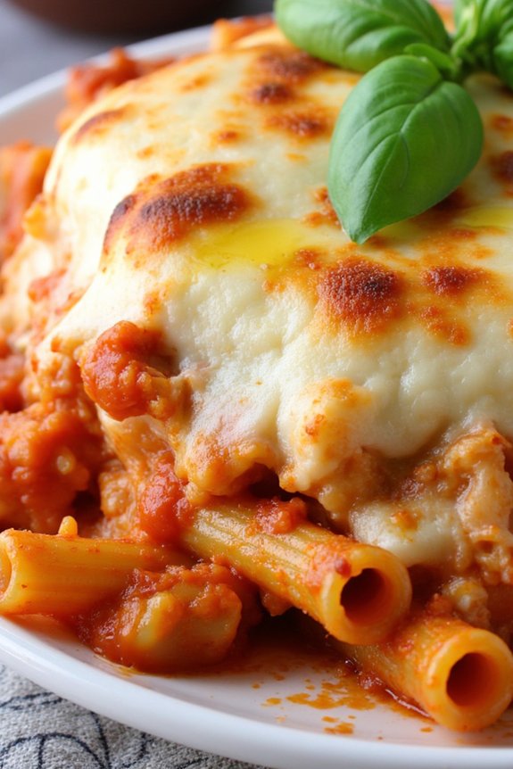 comforting baked pasta dish