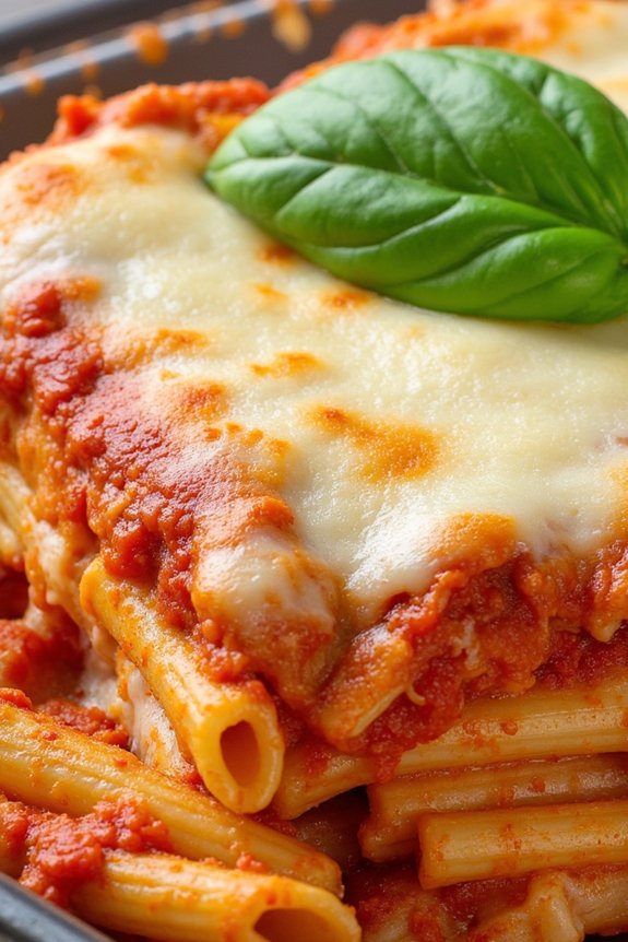 comforting baked ziti recipe