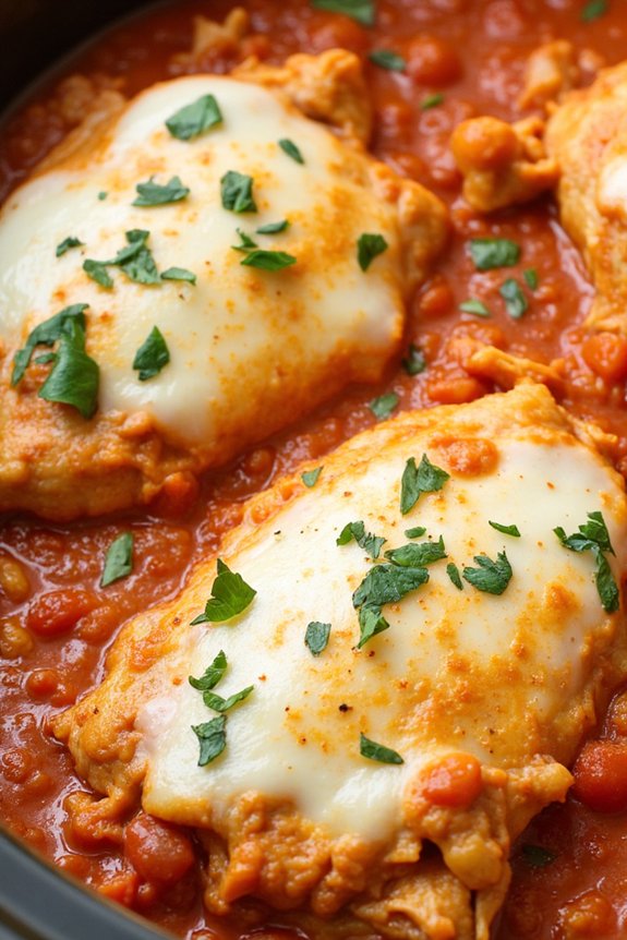 comforting chicken parmesan stew