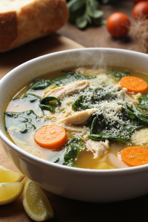 comforting chicken soup recipe