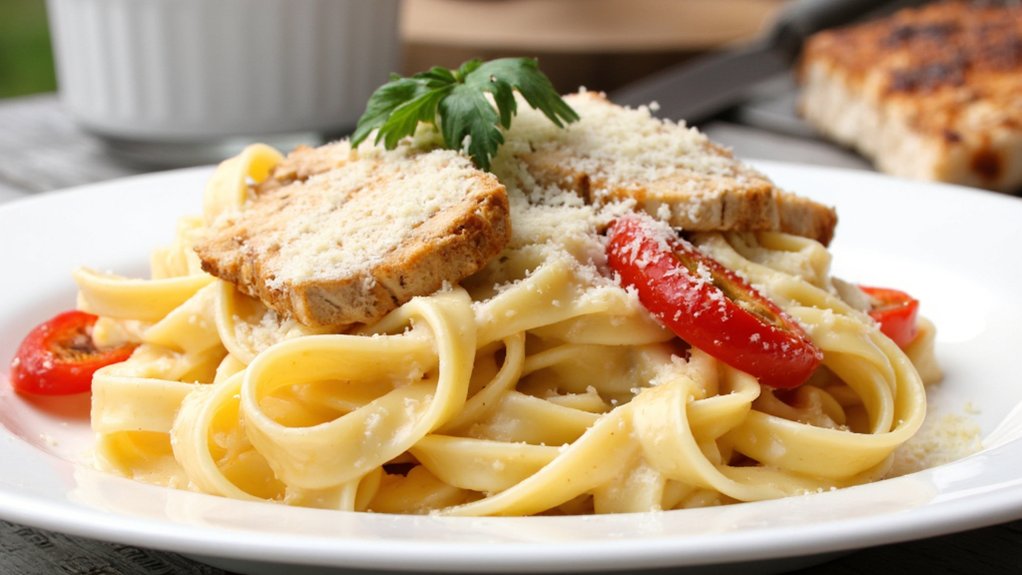 comforting italian chicken alfredo