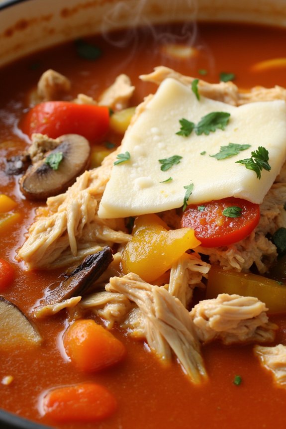 comforting italian chicken soup