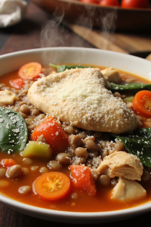 comforting italian chicken soup