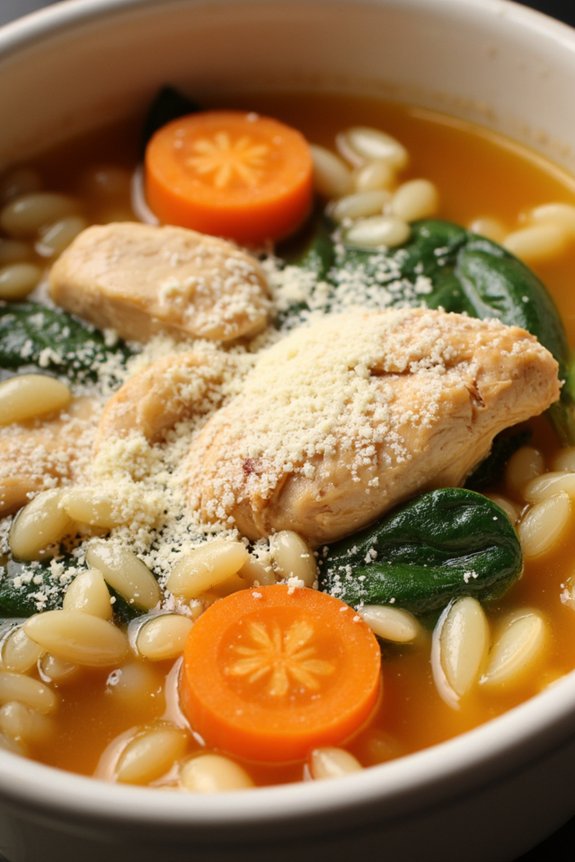 comforting italian chicken soup