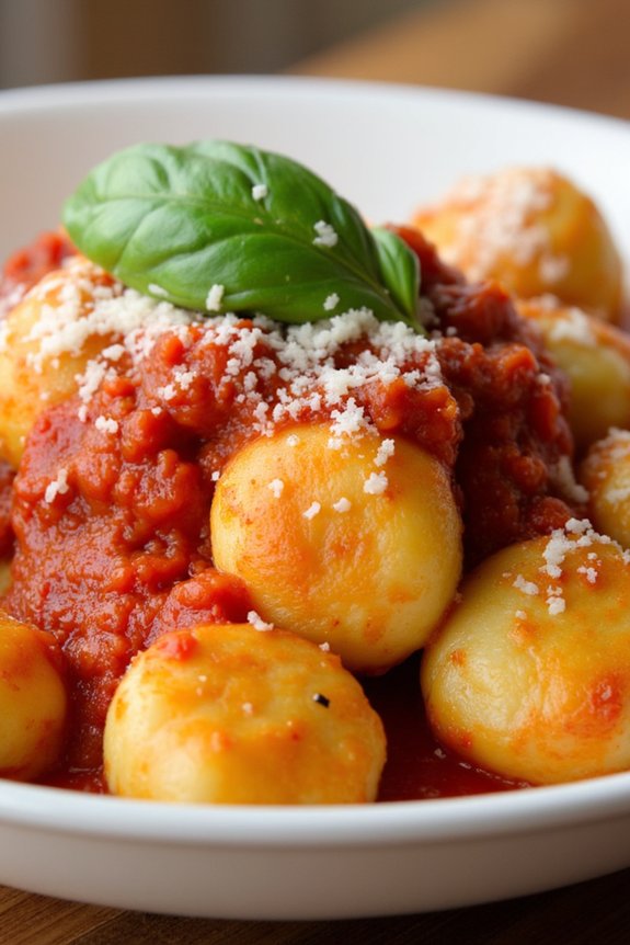 comforting italian potato gnocchi