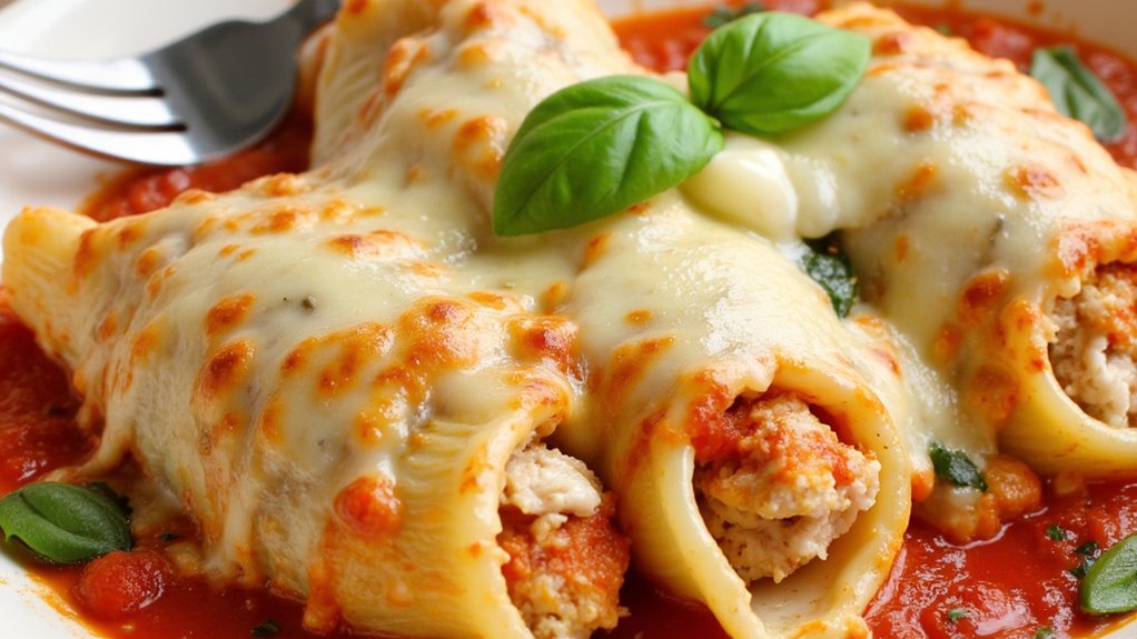 comforting italian stuffed shells