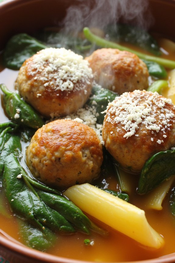 comforting italian wedding soup