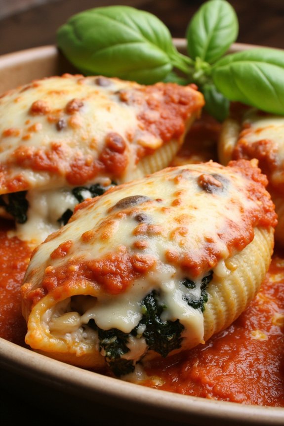 comforting stuffed pasta dish