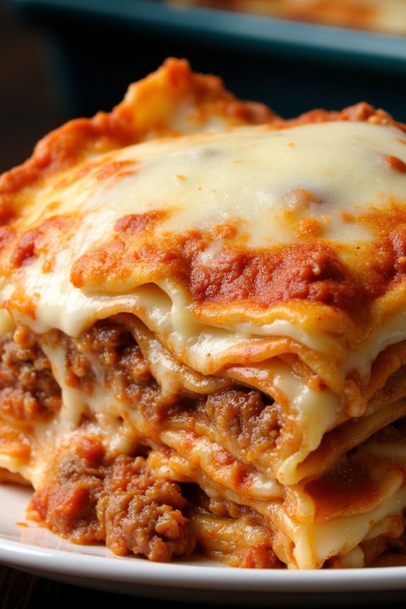 creamy b chamel lasagna recipe