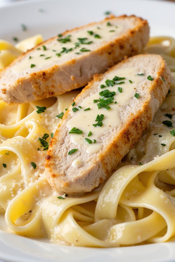 creamy chicken alfredo recipe