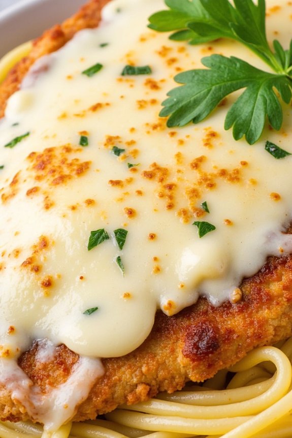 creamy chicken parmesan delight