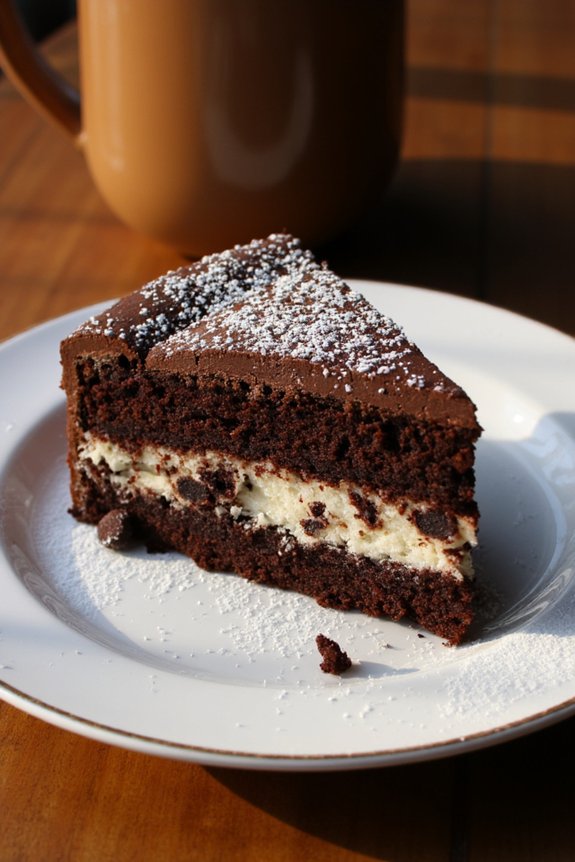 creamy chocolate ricotta delight
