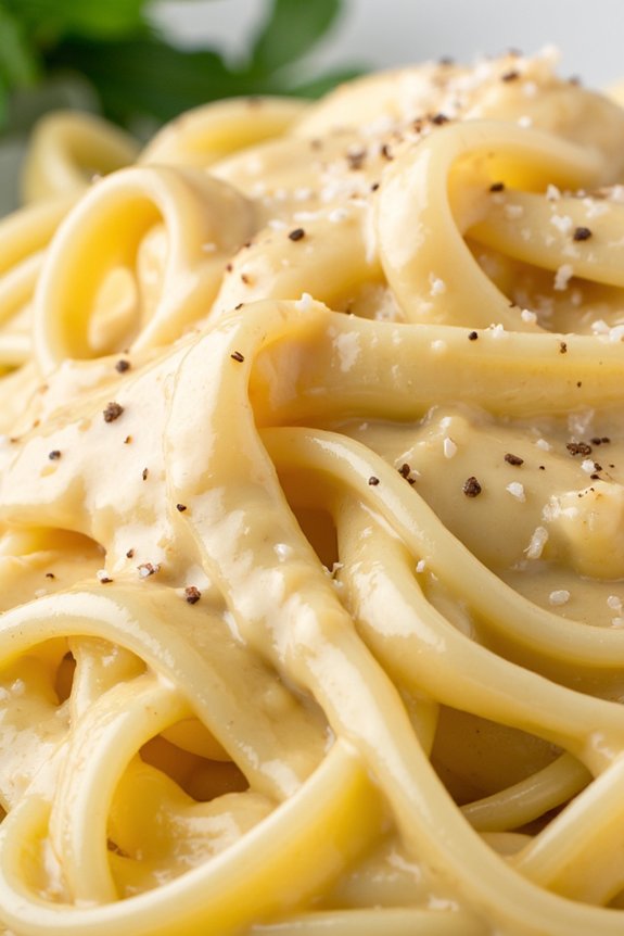 creamy classic italian pasta
