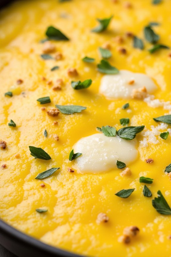 creamy herb infused polenta delight