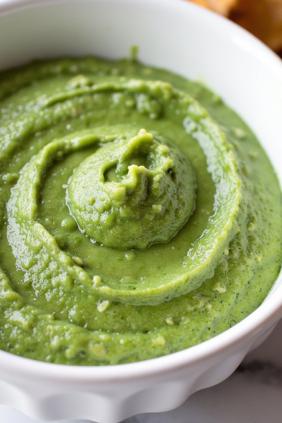 creamy herbal pesto sauce