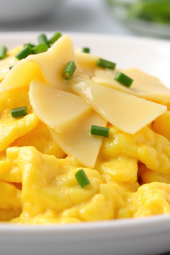 creamy italian breakfast eggs