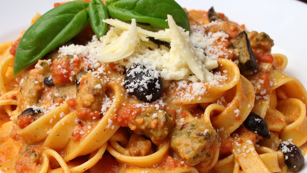 creamy italian ricotta pasta