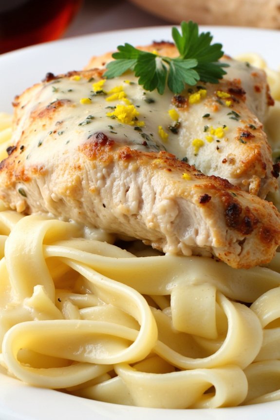 creamy lemon herb chicken