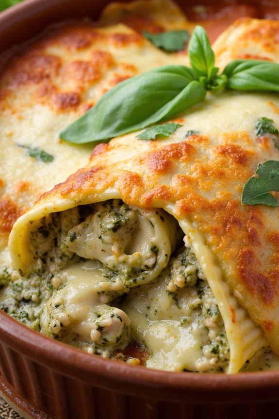 creamy pesto chicken delight