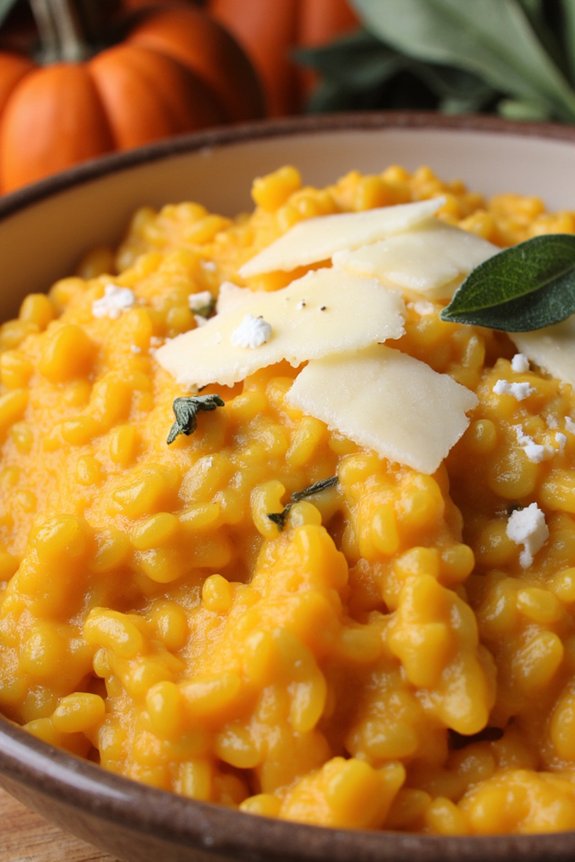 creamy pumpkin risotto recipe