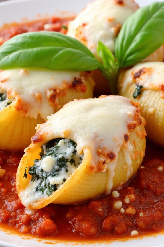 creamy spinach ricotta delight