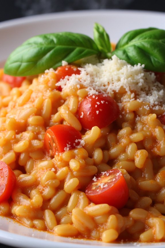 creamy tomato risotto recipe