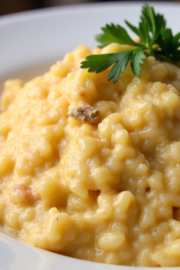 creamy truffle risotto recipe