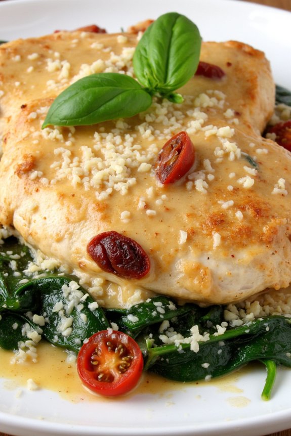 creamy tuscan chicken delight