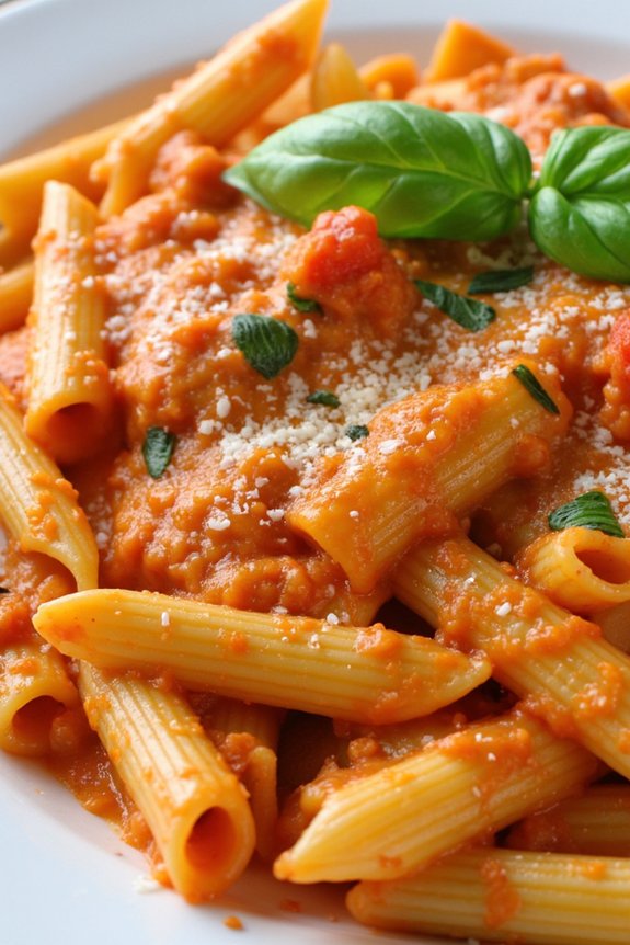 creamy vodka marinara sauce