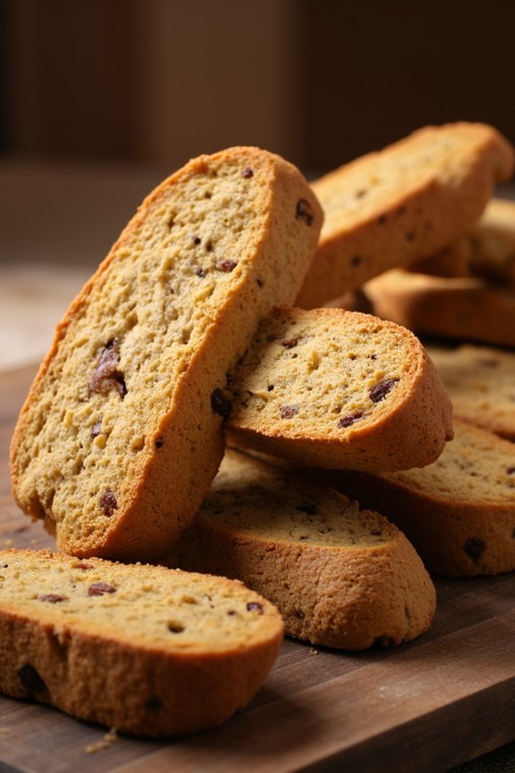 crispy anise flavored italian biscotti