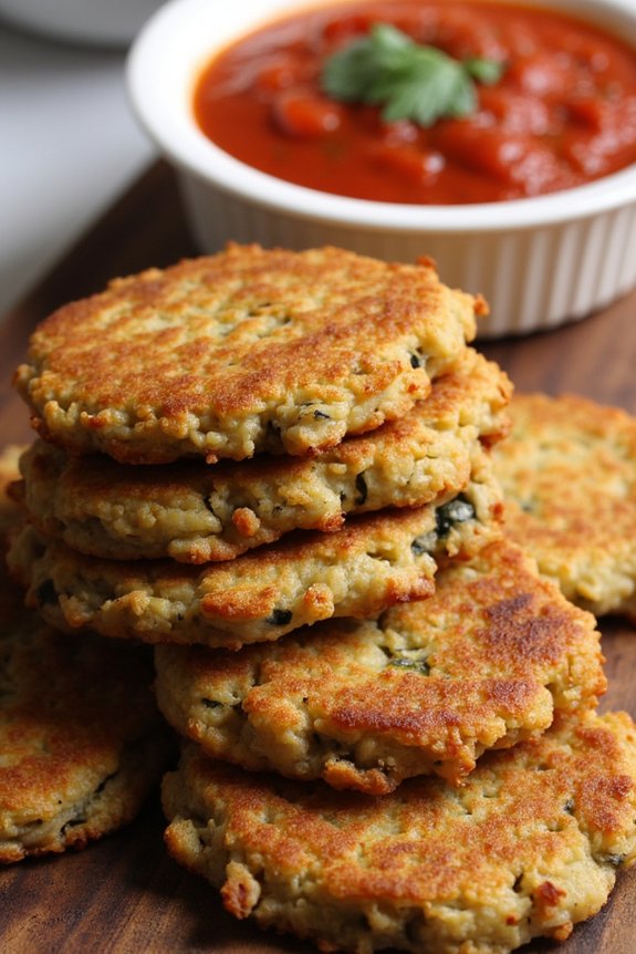 crispy eggplant fritters recipe